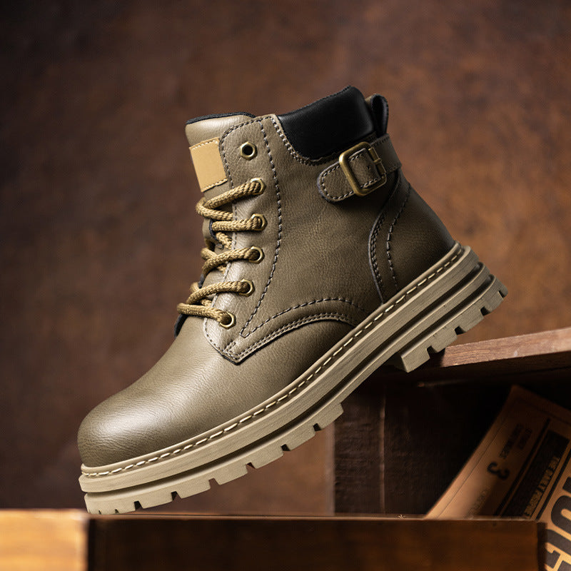 Leather Retro High Top Winter Martin Boots