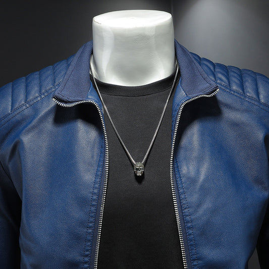 Leather Thin Motorcycle Jacket
