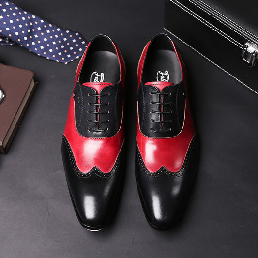 Genuine Leather Formal Business Leather Shoes