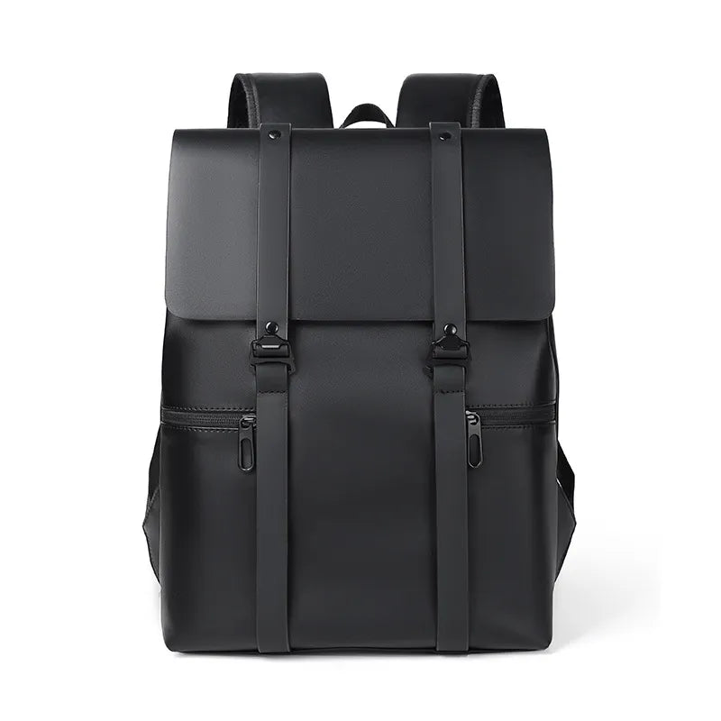 Adjustable Leather Travel Backpack