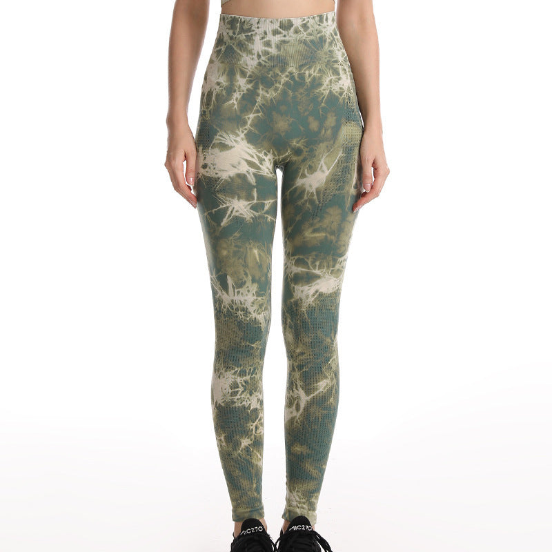 Tie Dye Fitness Yoga Leggings