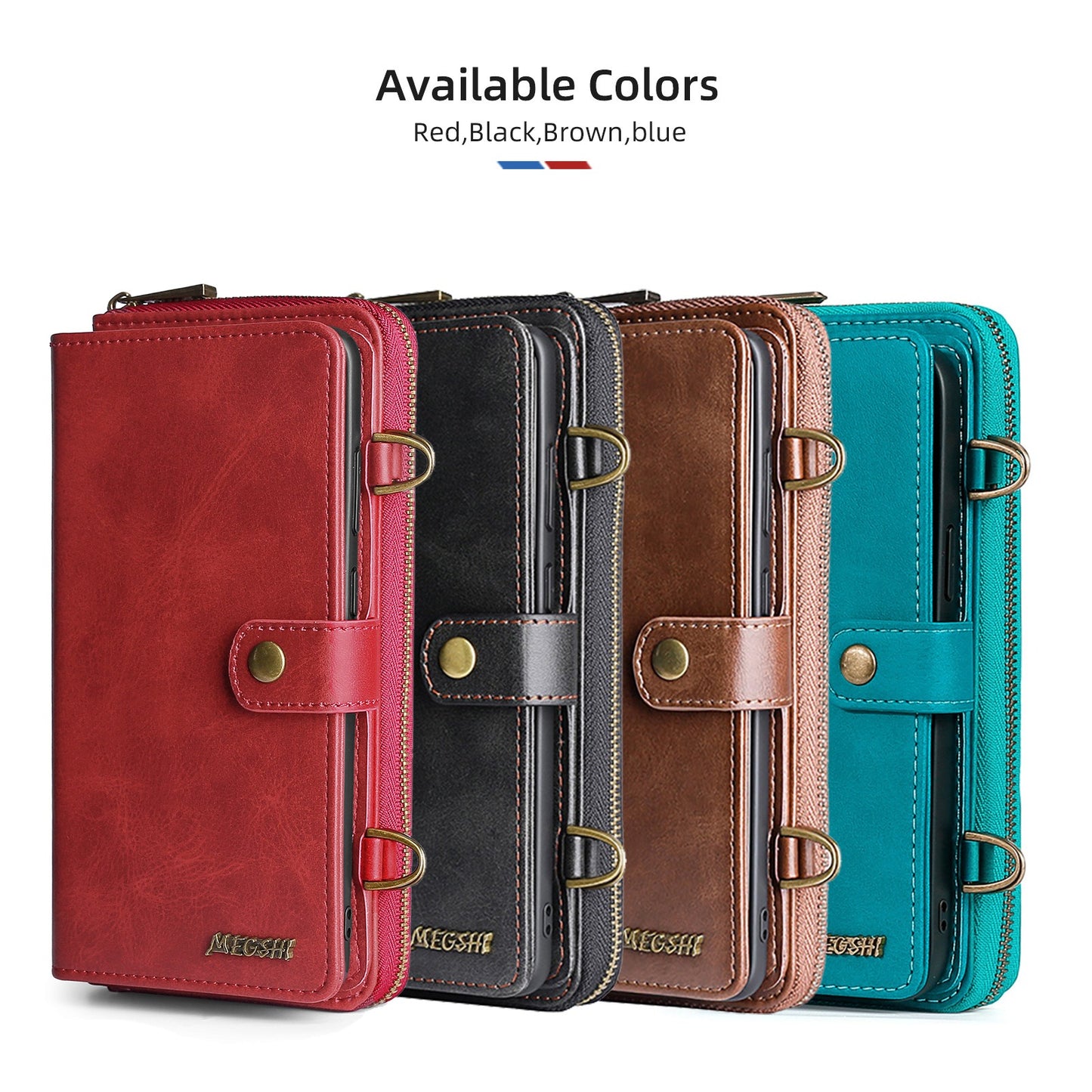 iPhone Diagonal Cross Multifunctional Wallet Cas