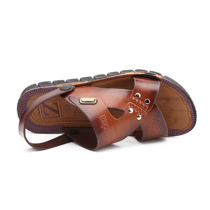 Leather High Quality Beach Sandals