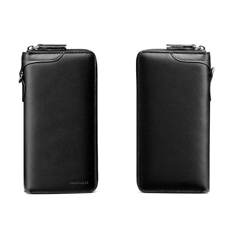 Vintage Fashion Long Style Split Soft Leather Wallet