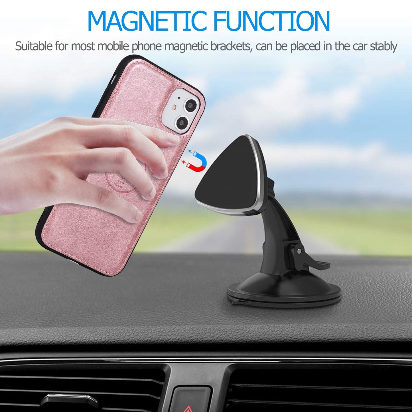 iPhone Multifunctional 12 Cards Wallet Protective Case