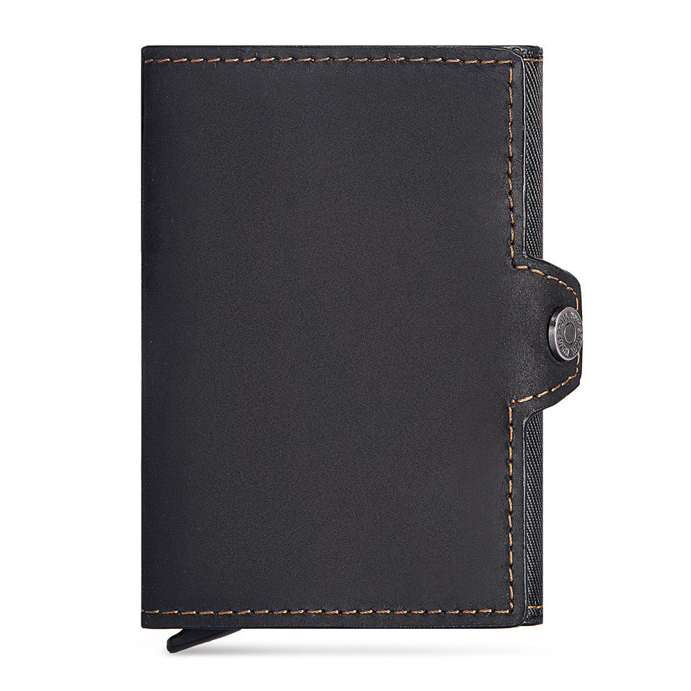 Leather European Style Card Holder