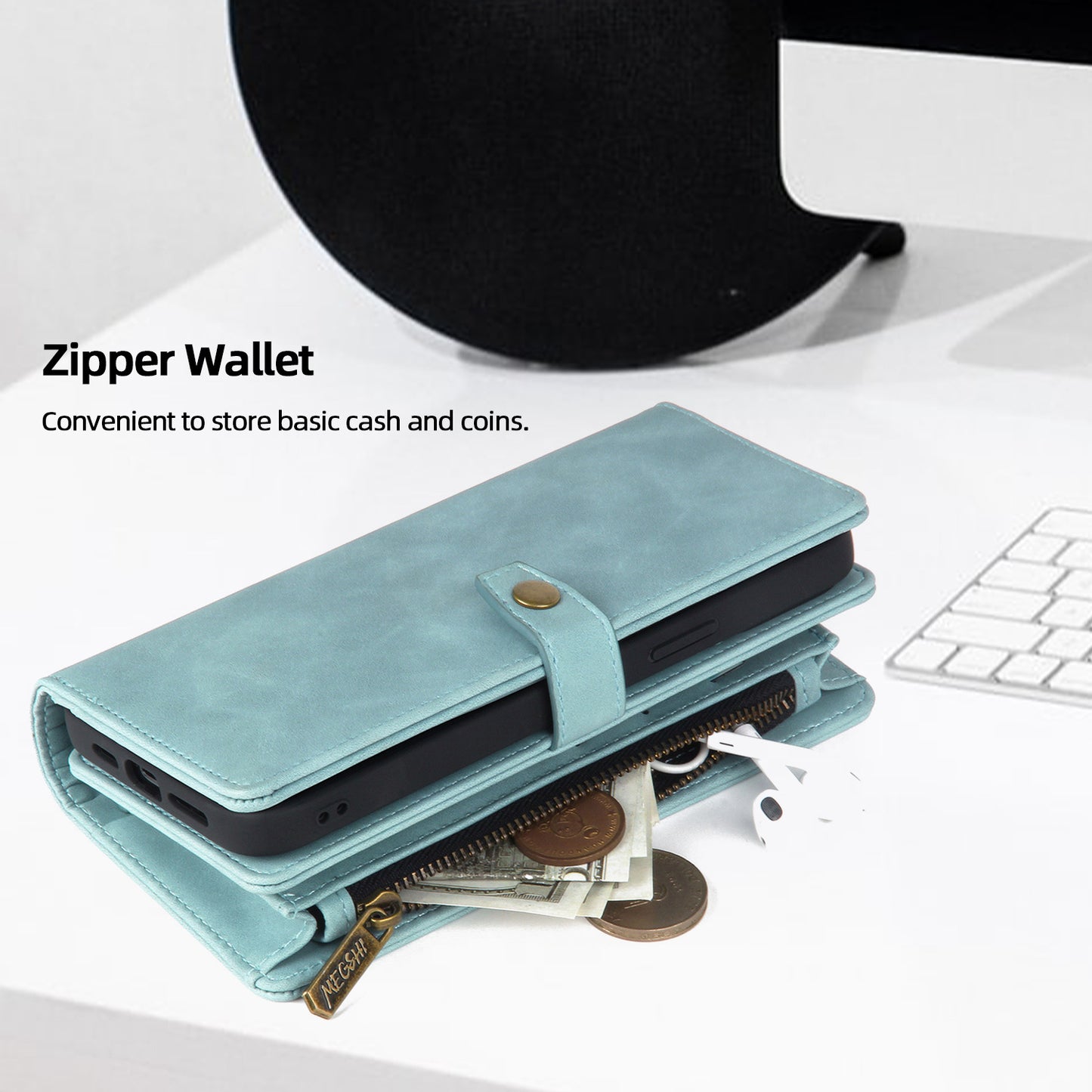 iPhone Leather Multifunctional Flip Case