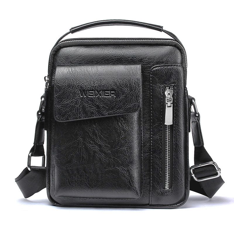 Casual Vintage Leather Shoulder Bag