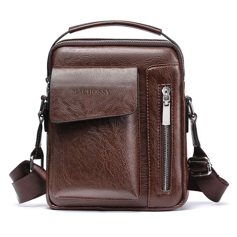 Casual Vintage Leather Shoulder Bag