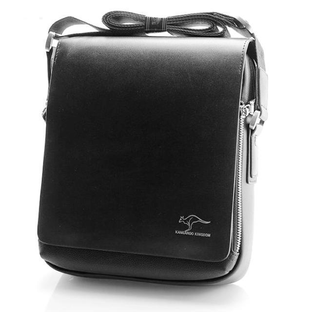 Kangaroo Leather Shoulder Messenger Bags Briefcase
