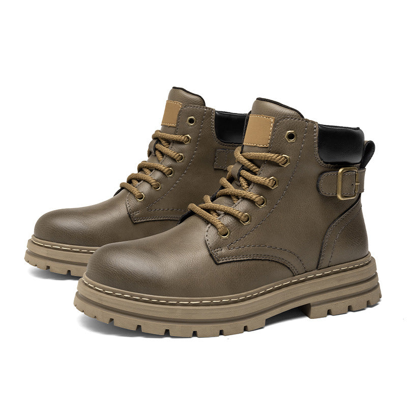 Leather Retro High Top Winter Martin Boots