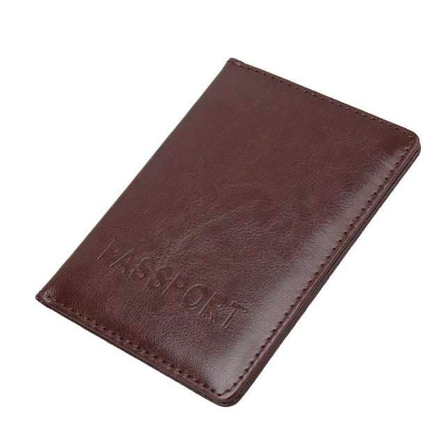 RFID Blocking Passport Cover Travel Credit Card Holder Case