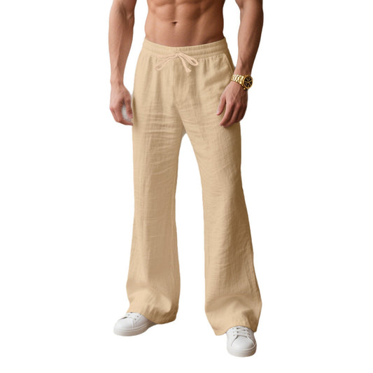 Solid Color Jogging Pants