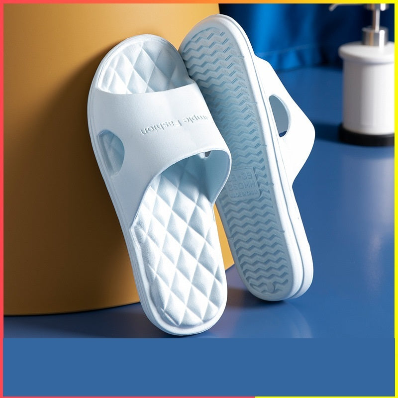Slippers Home Furnishing Indoor Couples Summer Home Soft Bottom Slippers