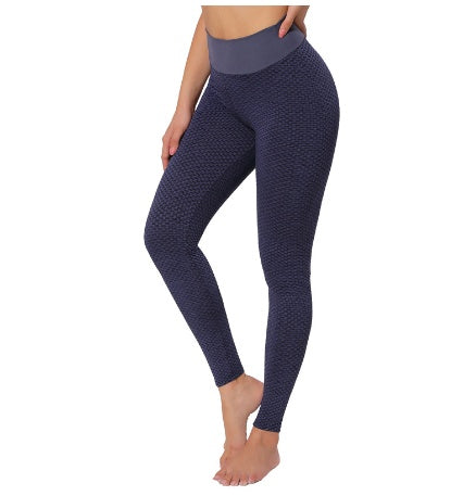 Plaid Leggings Fitness Yoga Seamless High Waist Breathable Gym Leggings