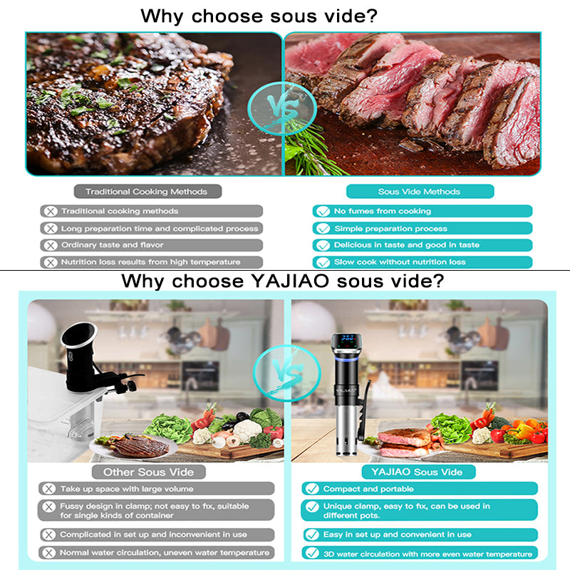 Low Temperature Cooking Sticks