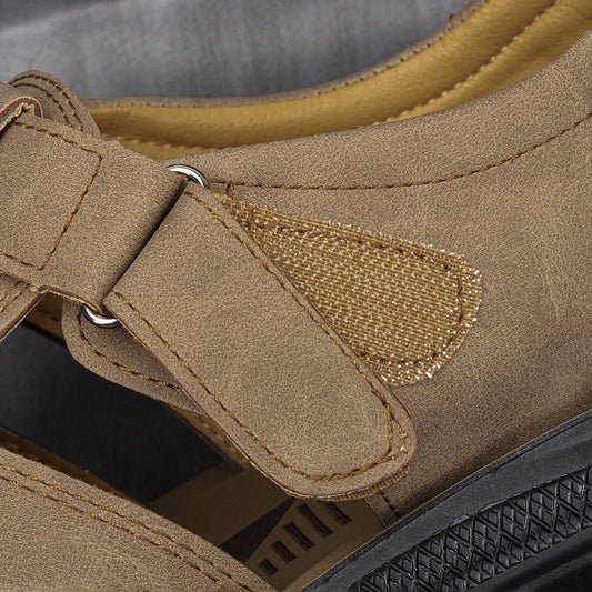 Leather Casual Hipster Lightweight Comfortable Sandals