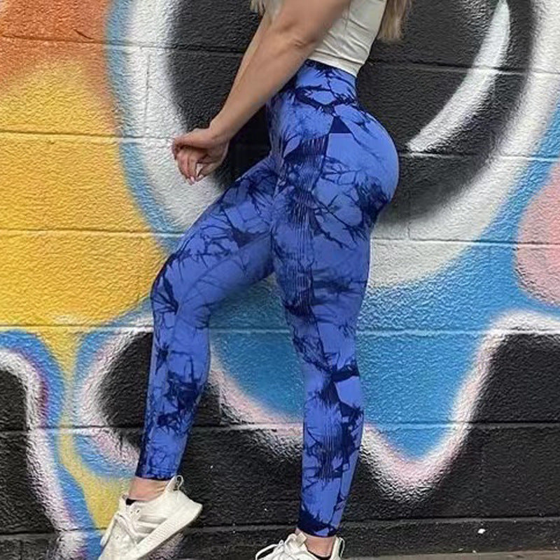 Tie Dye Fitness Yoga Leggings