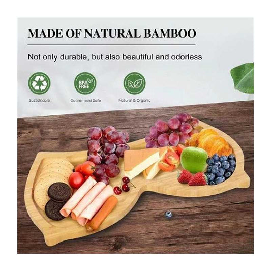 Wood Cheese Board Charcuterie Restaurant Plate