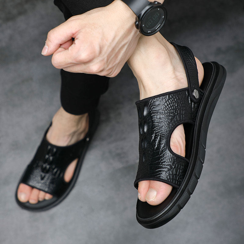 Leather Beach European Fashion Outdoor Sandals