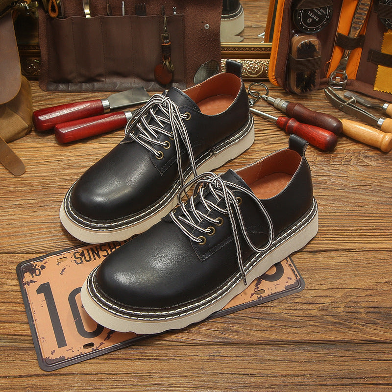 Genuine Leather High-End Spring and Summer Shoes