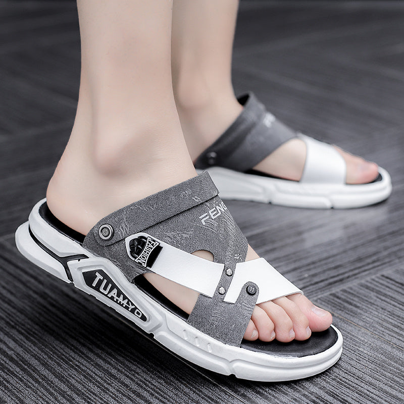 Waterproof Leather Sandals