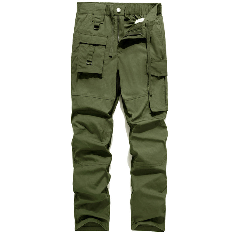Outdoor Quick-Dry Cargo Military Pant Solid Color Jogger