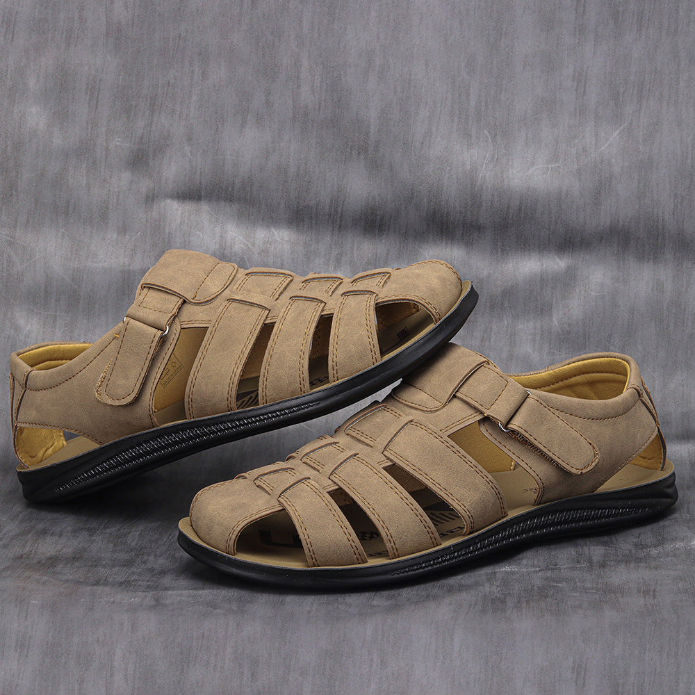 Leather Casual Hipster Lightweight Comfortable Sandals
