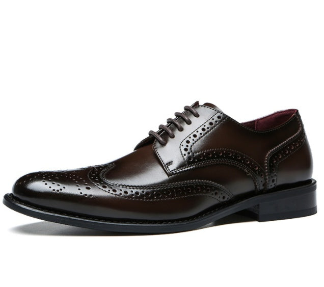 Genuine Leather Business Casual Dress British Style Shoes