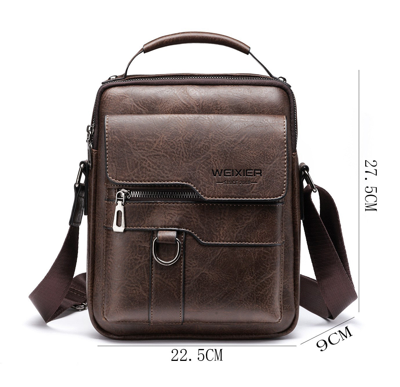Leather Retro Messenger Shoulder Crossbody Bags
