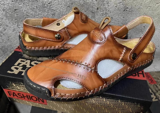 Genuine Leather Roman Summer Sandals
