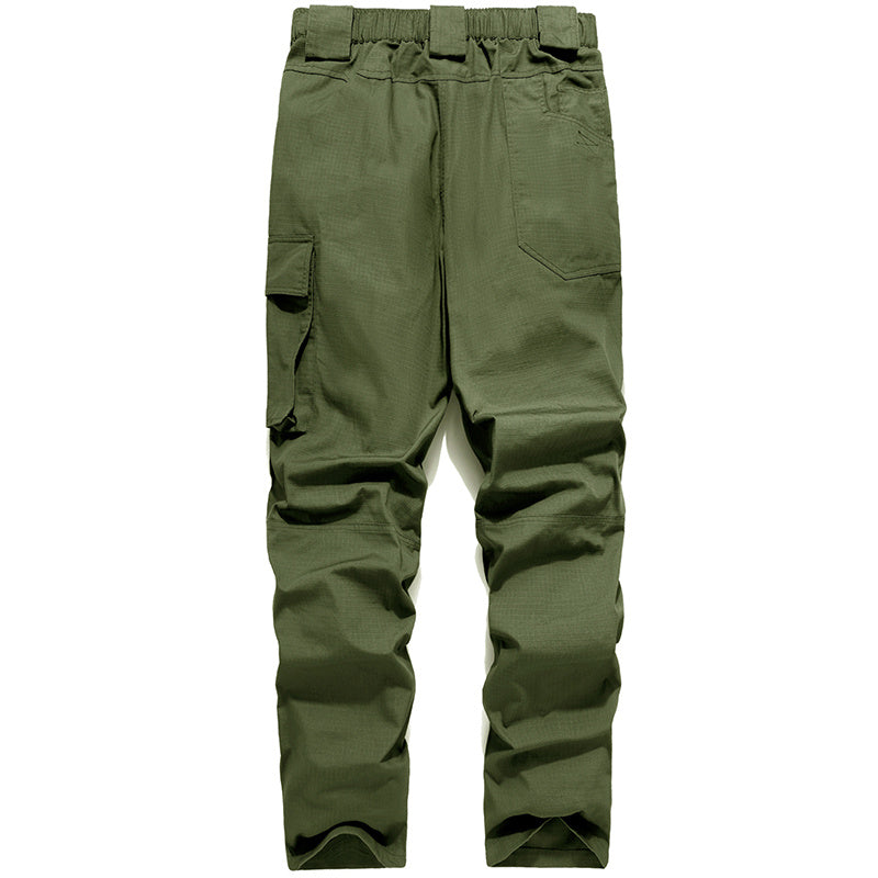 Outdoor Quick-Dry Cargo Military Pant Solid Color Jogger