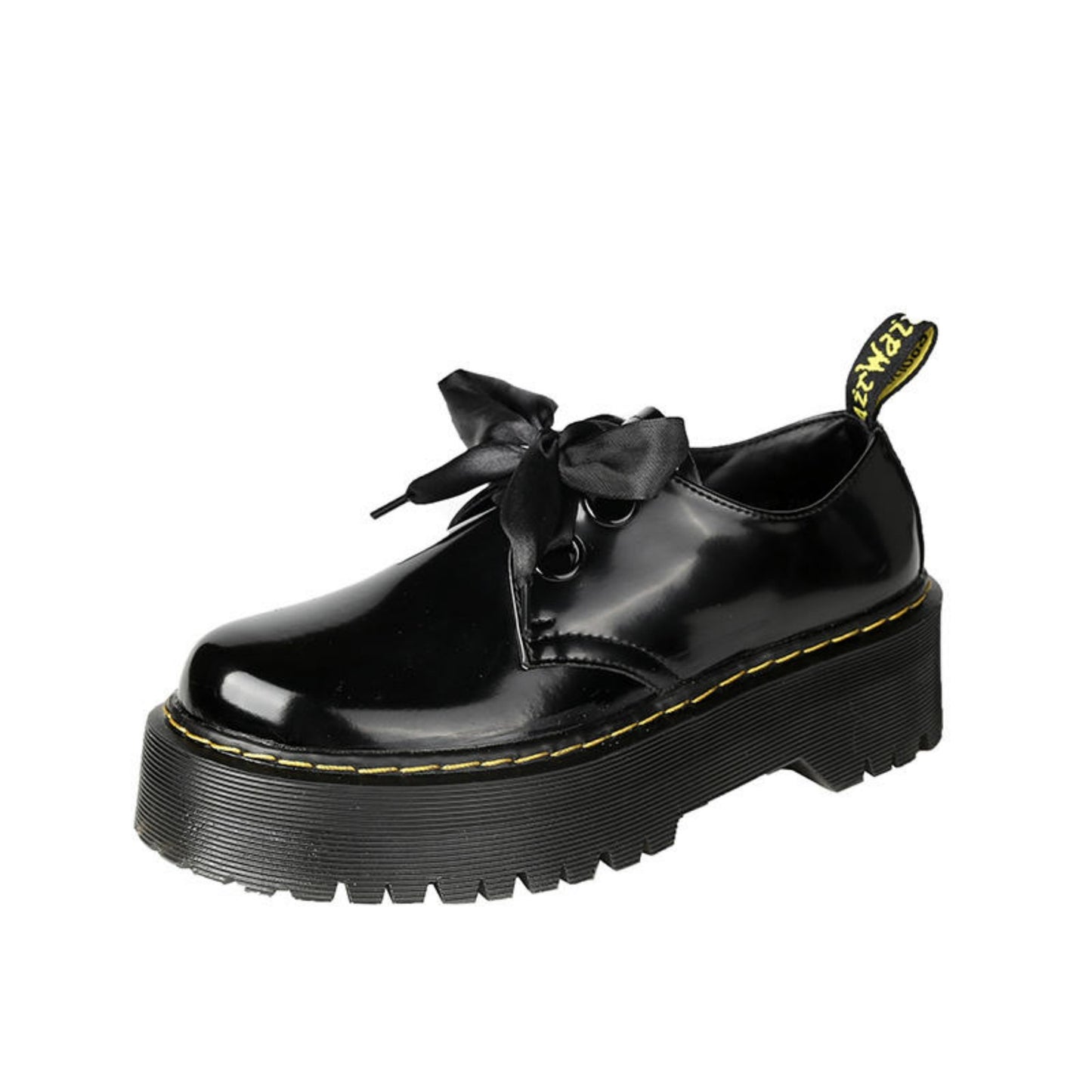 Thick Soled Leather Shoes