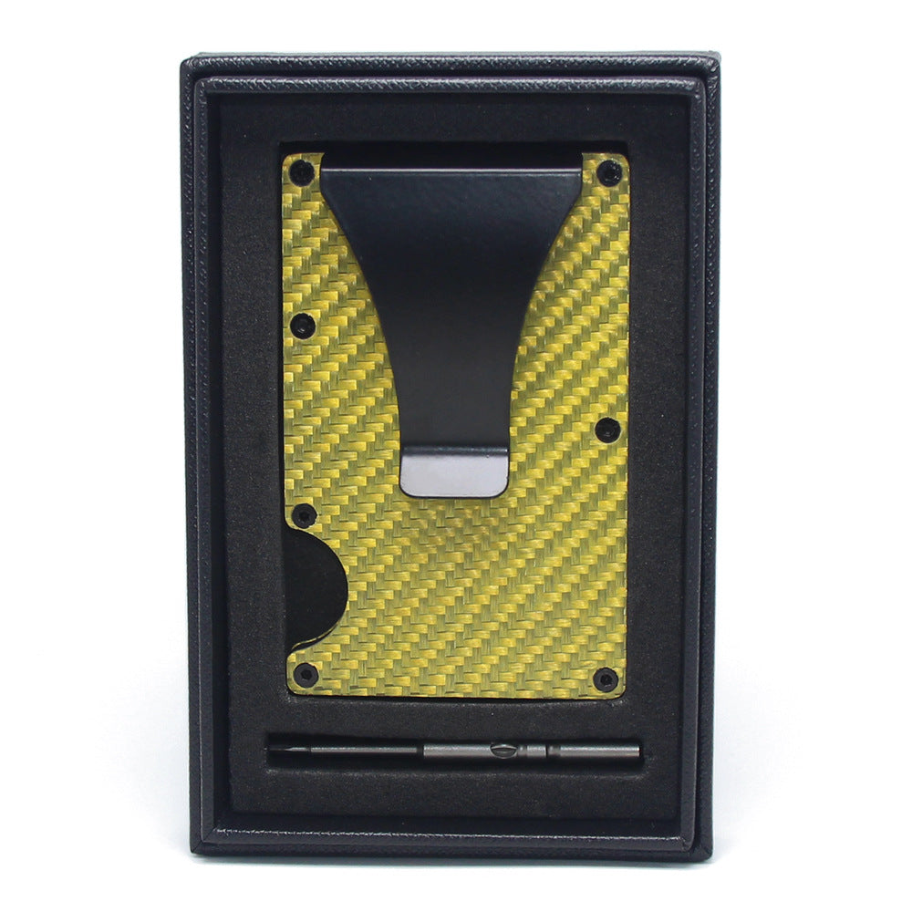 Fiber Wallet Card Holder