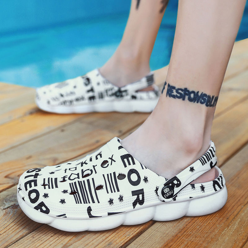 Summer Baotou Slippers Men's And Women's Casual Sandals