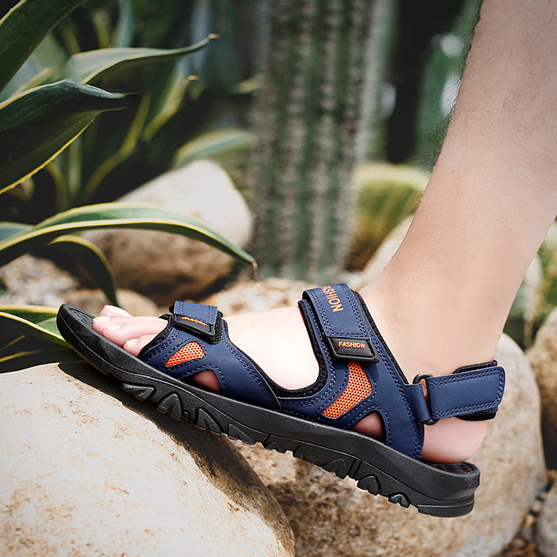 Breathable Summer Velcro Beach Sandals