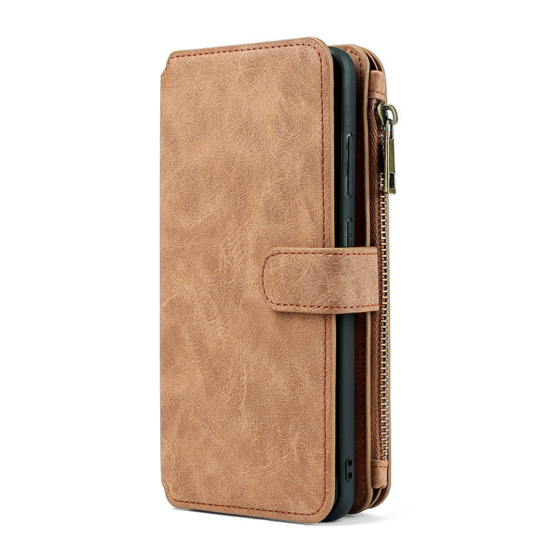 Leather Mobile Phone Case Card Holder