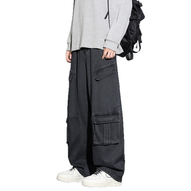 Vintage Plus Size Straight Pants