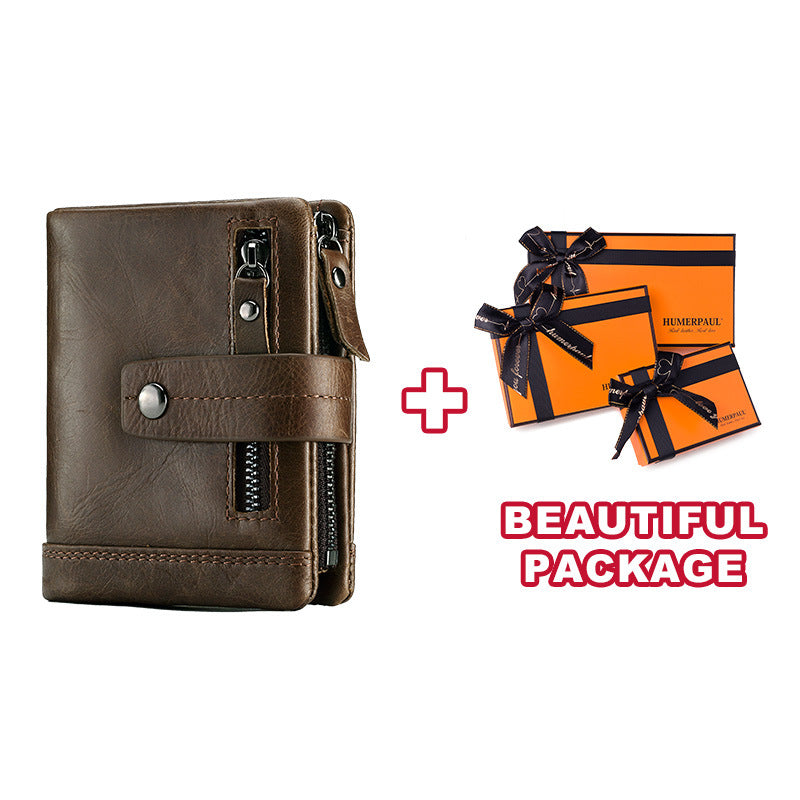 Antimagnetic Multicolor European And American Wallet