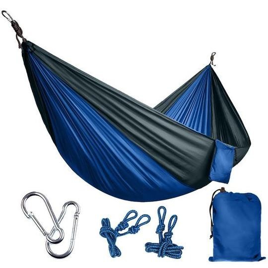 Backpacking Hammock - Portable Nylon Parachute Bag for Outdoor Activities