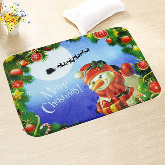 Flannel Christmas Decoration Mat