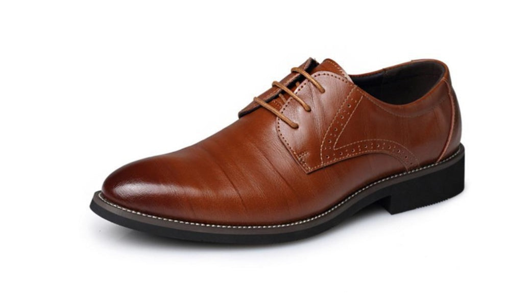 Men's Leather Business Dress Shoes