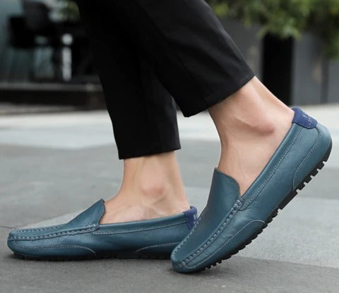 Leather Casual Cow Hide Soft Flat Shoes