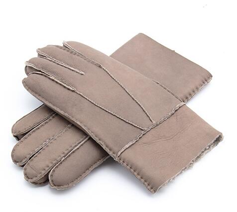 Men's Gloves Sheepskin Fur Gloves
