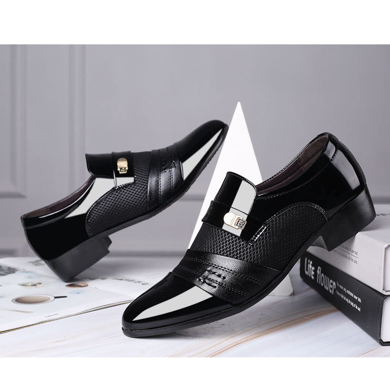 Men's shoes leather shoes men's casual shoes