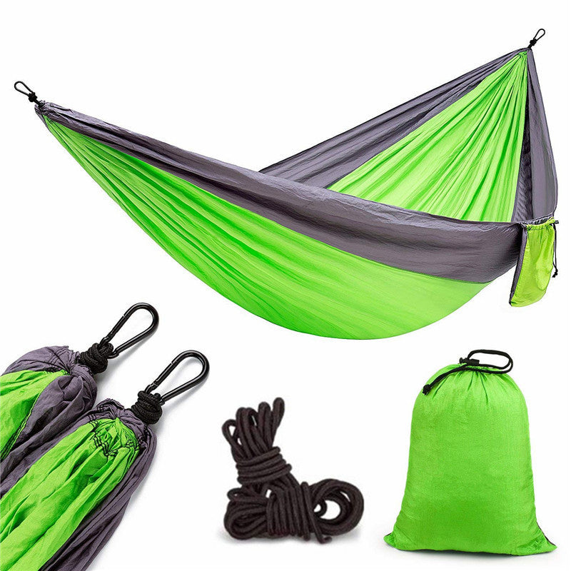 Backpacking Hammock - Portable Nylon Parachute Bag for Outdoor Activities