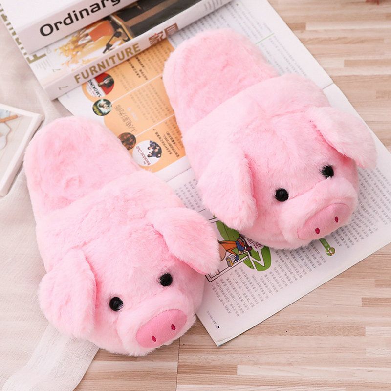 Slippers House Women Warm Winter Home Shoes Plush