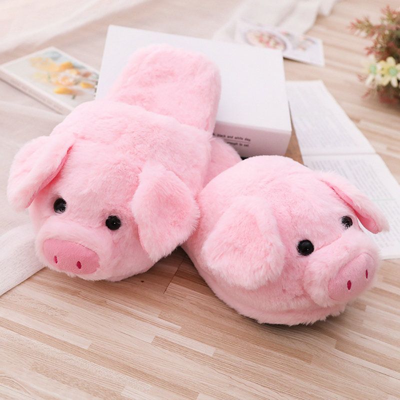 Slippers House Women Warm Winter Home Shoes Plush