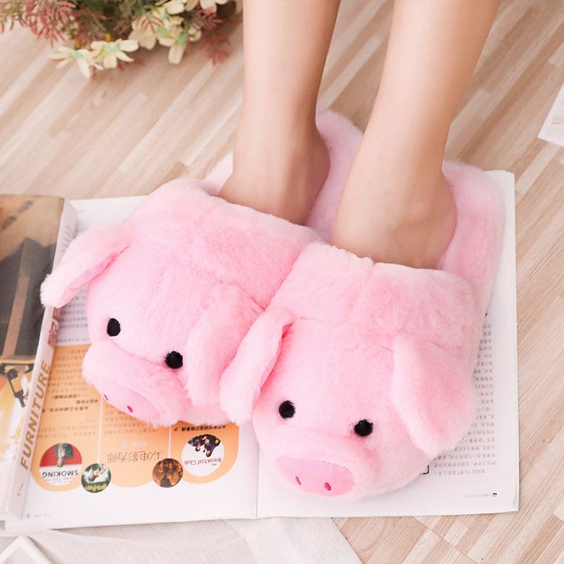 Slippers House Women Warm Winter Home Shoes Plush