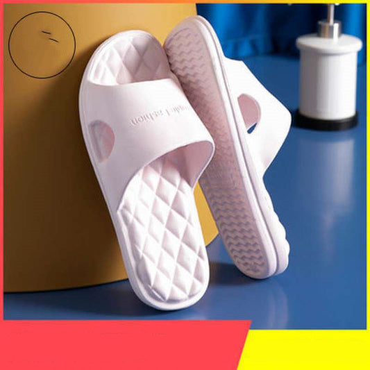 Slippers Home Furnishing Indoor Couples Summer Home Soft Bottom Slippers